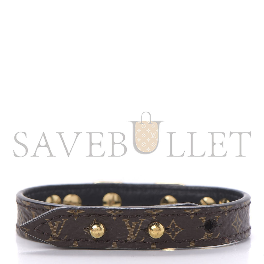 LOUIS VUITTON MONOGRAM TWIST THE CHAIN BRACELET M6529E